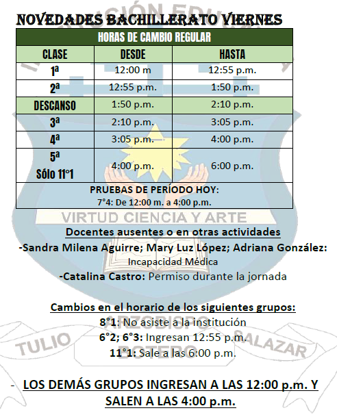 Horario